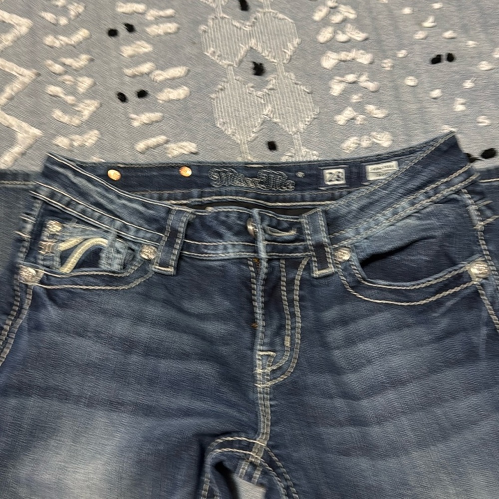 Miss Me boot cut jeans size 28